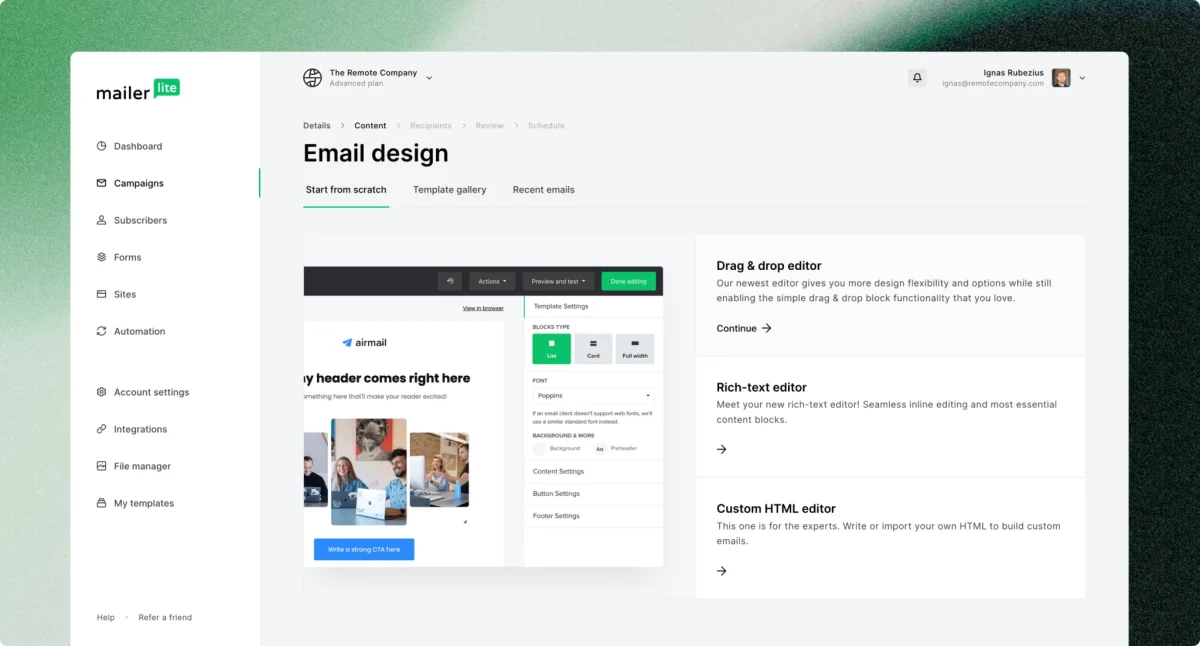 mailerlite: Email Marketing Automation Platform