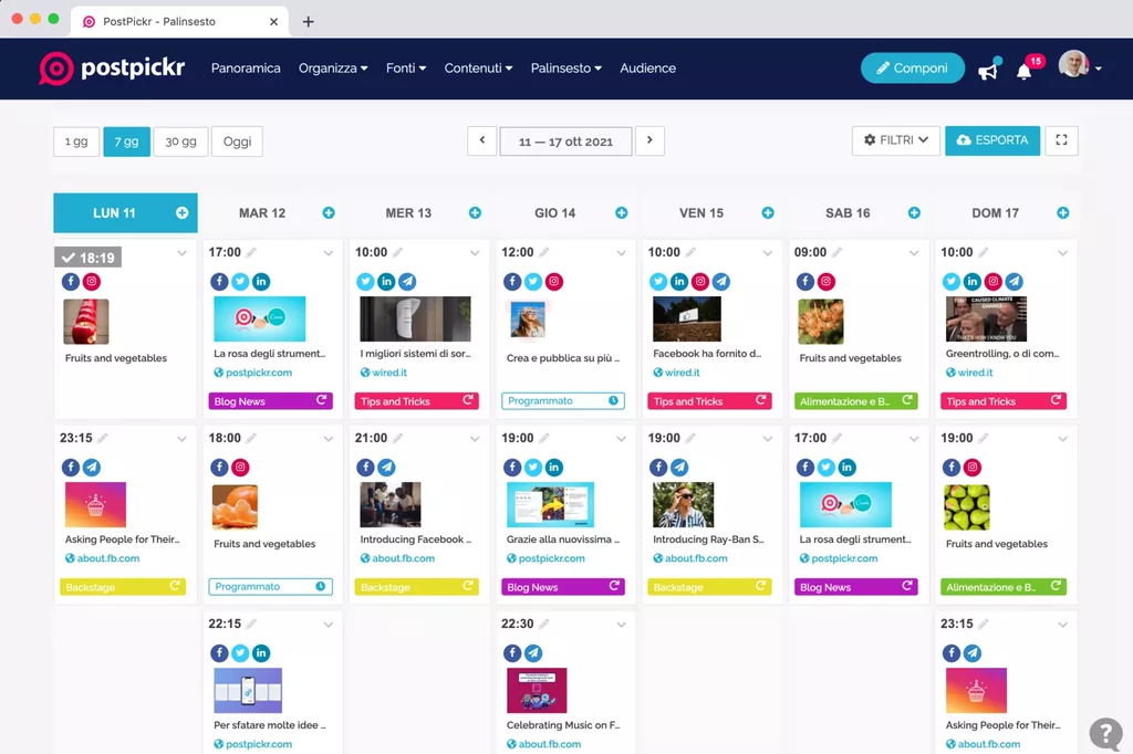 postpickr platform screenshot